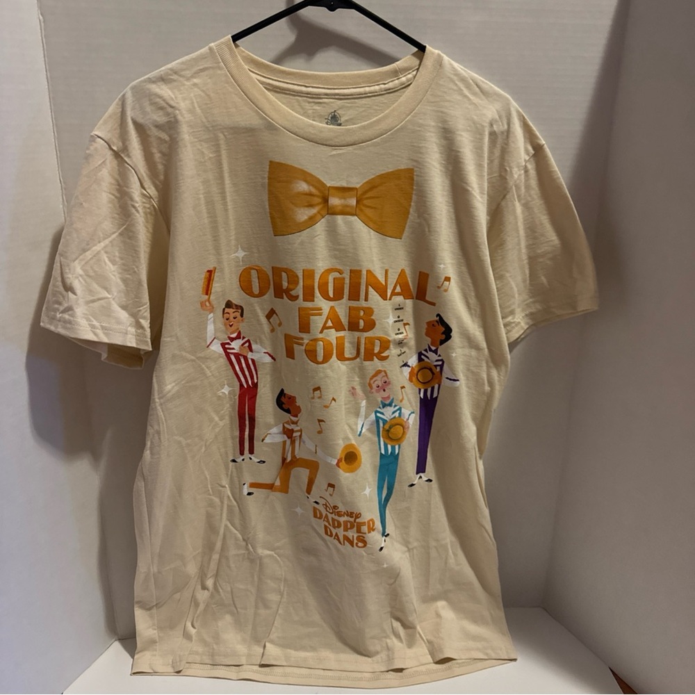 Disney Dapper Dans The Original Fab Four Adult Unisex Shirt Size Large NWt